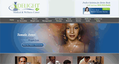Desktop Screenshot of delightmedical.com